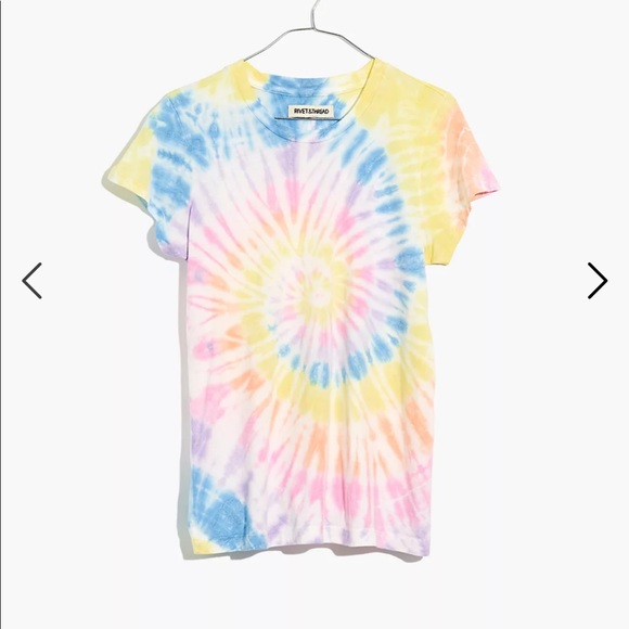 NWT Madewell River & Thread Tie Dye Tee SOLD OUT L - Picture 3 of 8